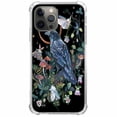 thumbnail image 1 of Night Crow and Moth Collage Case for iPhone 13 Pro,Aesthetic Art Design Pattern Soft TPU Bumper Case Cover, 1 of 5