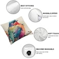 thumbnail image 4 of SHANXI Throw Pillow Covers Square Home Sofa Decorative Pillowcase 18x18in, 4 of 5