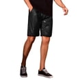 thumbnail image 5 of INSPIRE CHIC Men's Metallic Above Knee Clubwear Sparkly Sequins Shorts 28 Black, 5 of 6