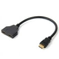 thumbnail image 1 of Crazyview 1080 HDMI Splitter Adapter Male To Female Office Monitor Pc Laptop Best, 1 of 7