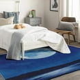 thumbnail image 4 of Full Moon Rug & Home Decor - Moonlight Blue Rugs for Entryway, Front Door Mat Indoor Entrance, Washable Rugs, 3x5 Rug, Non Slip Soft Low Pile Small Area Rug, Night Sky Carpet & Room Decorations V-&94, 4 of 7