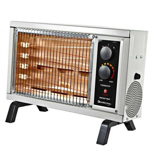 Comfort Zone CZ550 1500w Electric Radiant Space Heater