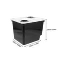 thumbnail image 2 of Phenofice Herb Planter Hydroponics Bucket Black Plastic For Home Growers 1Pack, 2 of 8