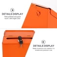 thumbnail image 4 of 1 Set Premium Pastoral Style Mailbox Retro Wall-mount Mailbox Hanging Mailbox, 4 of 6