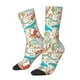 thumbnail image 1 of Balery Sea Animal Calcetas Largas con Estampado para Hombre y Mujer – Suaves y Transpirables, Talla Única (US 5-11), 1 of 6