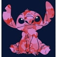 thumbnail image 2 of Boy's Lilo & Stitch Heart Filled Stitch  Graphic Tee Navy Blue X Large, 2 of 4