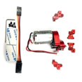 thumbnail image 3 of ZheElen RCGOFOLLOW 1/24 Aluminum Alloy Hardened Gear Box Housing RC Upgrade Part Gear Housing For AXIAL SCX24 RC Car Part Red, 3 of 6