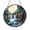 Acrylic 3.5 Inch, variant on Cascading Waterfall Glass Suncatcher for Window, Woodland Landscape Decor, Calm Nature Hanging Ornament