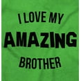 thumbnail image 2 of Love My Amazing Brother Cute Sibling Toddler Boy Girl T Shirt Infant Toddler Brisco Brands 5T, 2 of 6