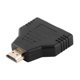 thumbnail image 5 of Adaptador Adaptador Puerto compatible con HDMI macho a 2 hembra compatible con HDMI 1 en 2 salidas 1080P Splitter Adapter Converter, 5 of 8