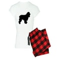 thumbnail image 1 of CafePress - Cocker Spaniel Silhouette - Women's Light Pajamas, 1 of 1