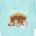 thumbnail image 3 of Inktastic Merry Christmas Cute Nativity Scene Toddler Sweatshirt, 3 of 4