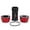 Red, variant on Riousery BB91/BB92 Bicycle Bottom Bracket Press-Fit Hollow Chain Wheel Ceramic Bearings, Red (Inner Diameter 24mm / 0.94 inches)