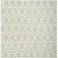 thumbnail image 2 of SAFAVIEH Chatham Graham Geometric Wool Area Rug, Gray/Ivory, 8'9" x 8'9" Square, 2 of 8