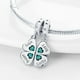thumbnail image 2 of CHARM PLATA ESTERLINA 925 TREBOL CORAZON DOBLE HOPE,HAPPY,LOVE AND LUCKY 695, 2 of 2