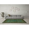 thumbnail image 3 of Ahgly Company Indoor Rectangle Abstract Light Blue Modern Area Rugs, 5' x 7', 3 of 4
