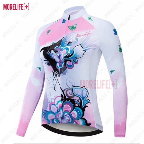 MLC-Camiseta de Ciclismo de secado rápido para mujer, camiseta de manga larga, Jersey transpirable para bicicleta de montaña, Verano qiuyongming unisex