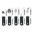 thumbnail image 3 of Hot6sl Stainless Steel Healing Food Tableware Set Rubber And Plastic Handle Antis-shaking Adaptive Tableware Knife Fork And Spoon For Disability, 3 of 6