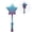 A1-Blue, variant on Tap to Pay Wands, 3D Printed Tap to Pay Wand, 14inch Telescopic Star Magic Wand Contactless Payment Card Holder, Digital Payment Star Wands for Easy Checkout, Fun Gift for Magic Lovers
