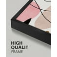 thumbnail image 4 of 16x24in Black Framed Large Modern Abstract Framed Wall Art for Living Room Bedroom Color Blocks Artwork Home Decor, 4 of 9
