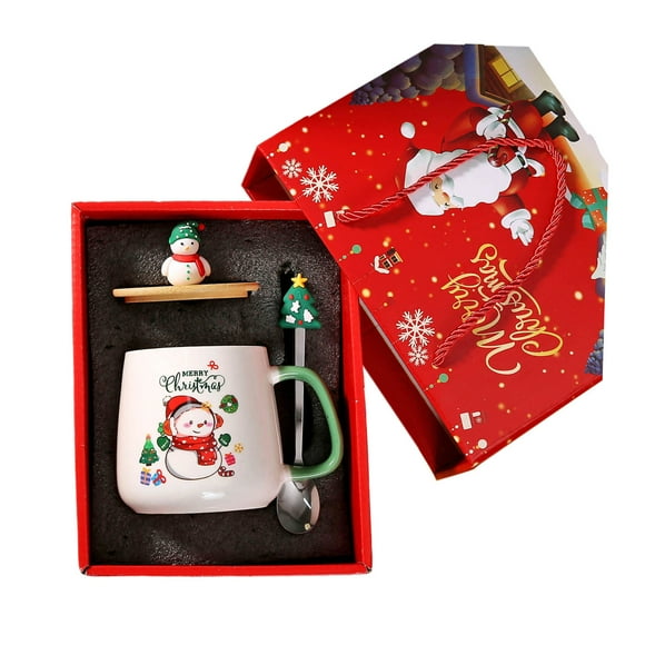 JJKBVCLO Tasse Père Noël en Céramique pour Fête Familiale