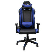 YEYIAN Ergonomic PC Gaming Chair Reclining Rolling Bucket Seat Racing Esports Computer Video Game Office Executive Desk Recliner Height Adjustable Soft Cushioned Headrest Lumbar Support 330lbs Blue