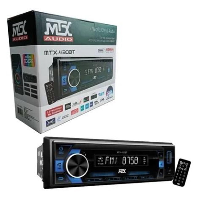 AUTOESTEREO MTX AUDIO BLUETOOTH USB AUX FM SIRI MTX CHMTX-430BT
