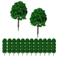 thumbnail image 4 of 50 Pcs 1/100 Modèle Miniature Arbre Mini Paysage Arbre Train Arbres Paysage Ferroviaire, 4 of 9
