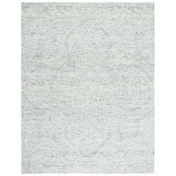 SAFAVIEH Metro Alaois Medallion Area Rug, Dark Grey/Ivory, 8' x 10'