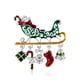 thumbnail image 1 of Broche de cascabeles de trineo de Navidad JAMW Esmalte con diamantes de imitación Sencillez, 1 of 4