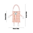 thumbnail image 3 of Car Tissue Storage Hanging Bag | Cute Monster Cartoon Design | Multi-Functional Polyester Organizer | Seat Back Drawer | Soft Material | 46x19x1cm | 1 Pack | Orange Blue Purple Yellow, 3 of 6