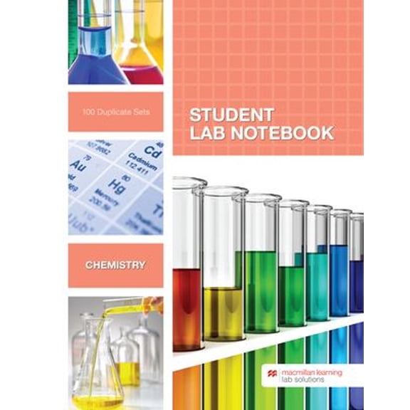 Pre-Owned 2024 - Student Lab Notebook Spiral Bound: 100 Carbonless Duplicate Sets, 9781533969521, 1533969523, Paperback,