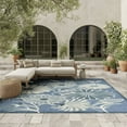 thumbnail image 6 of Nourison Home Outdoor Aloha Area Rug in Blue Color, 6 of 9