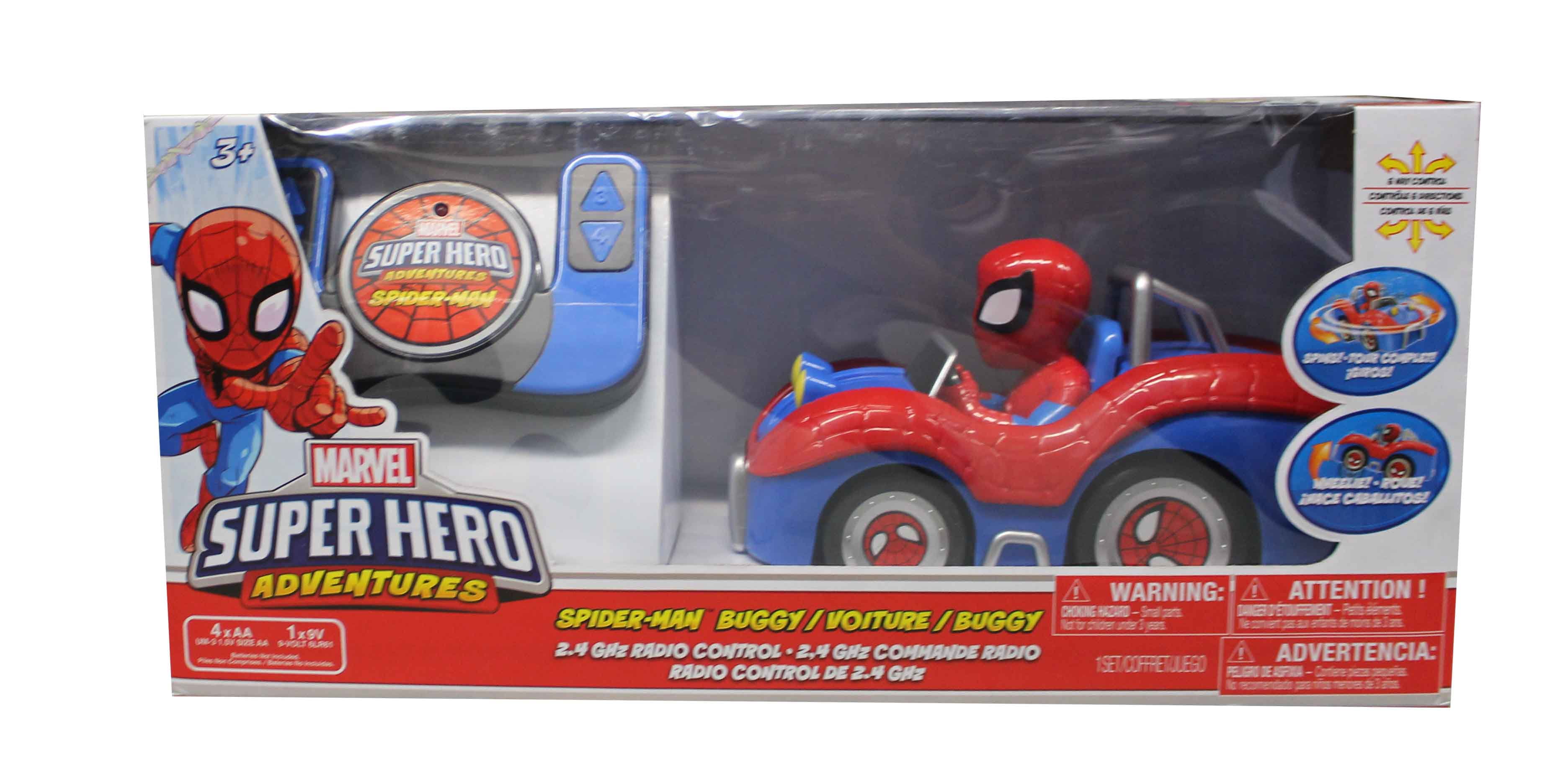 Details about   Kids RC Car Racing Spiderman Super Hero Car Speed Toy Remote Control 1:24 Gift