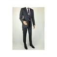 thumbnail image 4 of Men's Soft Wool Cashmere Single Breasted Suit Giorgio Cosani 900 Dark Gray, 4 of 12