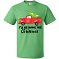 thumbnail image 3 of Inktastic I'll Be Home for Christmas Truck with Tree T-Shirt, 3 of 5