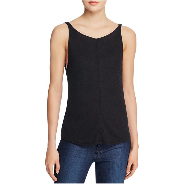 Camiseta de tirantes Free People Sleek N Easy color negro XS