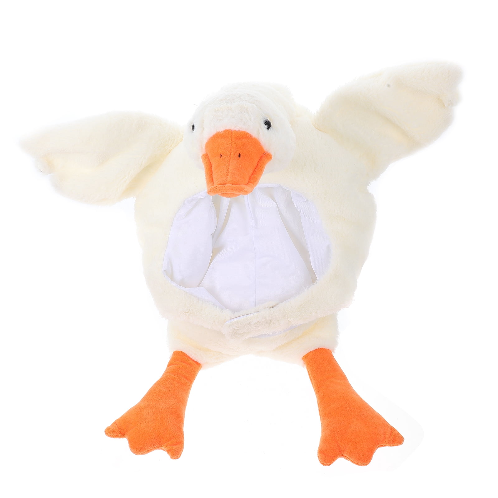 Chapeau Déguisement Oie Blanche En Peluche - Léger, Hypoallergénique, Pour Cosplay, Fêtes Et Photos - 10