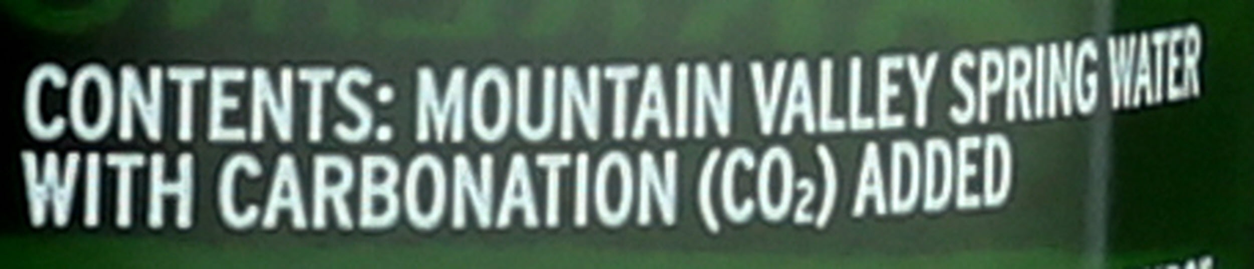The Mountain Valley Blackberry Pomegranate Sparkling Water, 1 Liter -- 12 per Case.