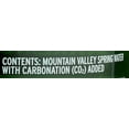thumbnail image 3 of The Mountain Valley Blackberry Pomegranate Sparkling Water, 1 Liter -- 12 per Case., 3 of 9