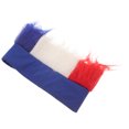 thumbnail image 3 of KAKOWELY Peluca loca de celebración para aficionados al fútbol, peluca de pelo artificial, cubierta decorativa para la cabeza, 3 of 5