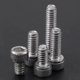 thumbnail image 1 of 150PCS Tornillos de cabeza hueca # 2-56 Kit de surtido de tornillos hexagonales UNC con estuche transparente Higoodz Industrial, 1 of 7