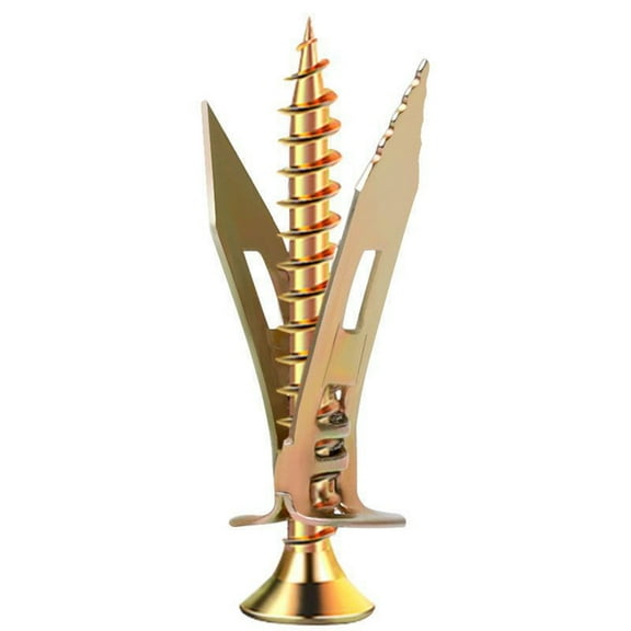 Self-Drilling Drywall Anchors Kit (10 Pack) - Heavy Duty Metal Wall Anchors for Hanging Shelves, Hinges, Umbrellas, No Pre-Drilling Needed