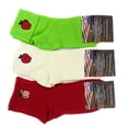 thumbnail image 5 of Cotton Mini Crew Socks for Women Thin and Breathable 3 Pairs - Style 3, 5 of 5