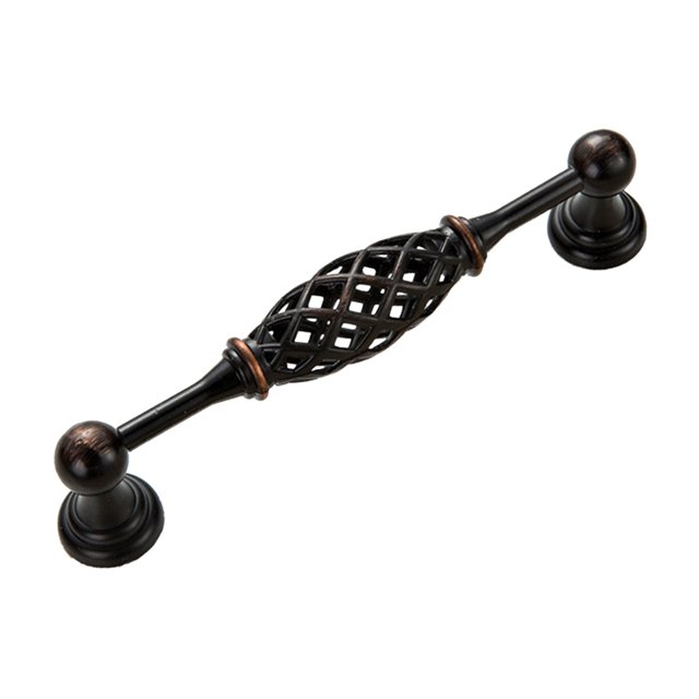 Metal de la vendimia jaula de pájaros tiradores Armario Armario muebles del cajón Perilla