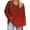 Red T-shirts for Women, variant on TARIENDY Womens Graphic T Shirts Plus Size Long Sleeve Fall Casual Tops Loose Fit Printed V Neck Lounge Tees Comfy Going Out Tops White L