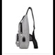 thumbnail image 2 of Hombres Mujeres Sling Bag Resistente al agua Hombro Pecho Bandolera Bolsas Sling Mochila con puerto de carga USB, 2 of 5