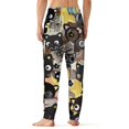 thumbnail image 3 of Chococat Men's Pajama Pants Soft Sleepwear Loung Pants for Men Pj Bottoms with Pockets, 3 of 7