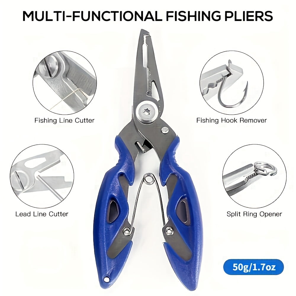 264Pcs Complete Fishing Tackle Kit with Storage Box, Fishing Pliers, Hooks, Sinkers, Swivels, Snap Swivels and Sinker Slider Accessories for Outdoor Fishing