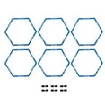 thumbnail image 1 of 6pcs Hex Training Ring Thicken Sports Football Trainer Exercising Ring for Courtyards, 1 of 10